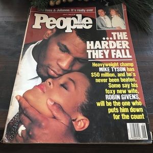 VTG People Magazine June 27 1988 Mike Tyson & Robin Givens The Harder Th…
